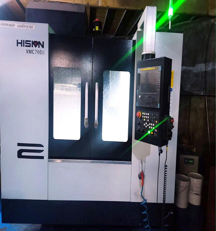 Heavy-duty industrial milling machine for large components